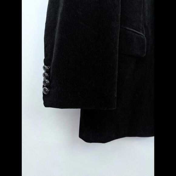 [SOLD] NWT BROOKS BROTHERS Men's Sz US 42R Black Corduroy Blazer Jacket Madison - Picture 6 of 11